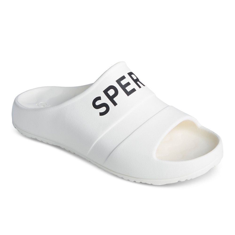 Sperry Men's Float Logo Slip-On Slide Sandals
